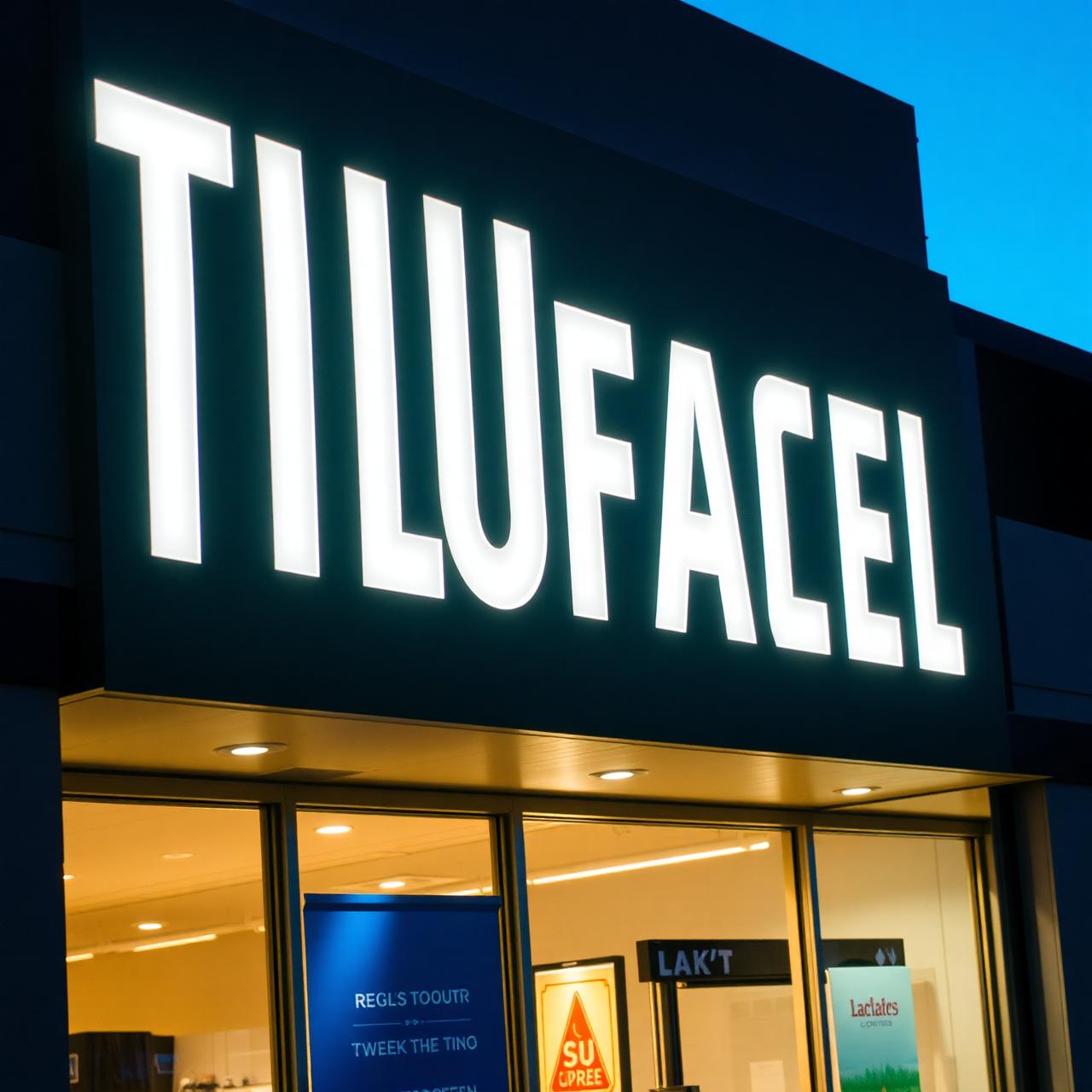 Illuminated Storefront